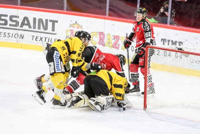 Photo hockey match Amiens  - Rouen le 18/03/2018