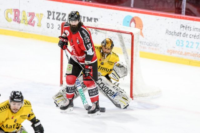 Photo hockey match Amiens  - Rouen le 18/03/2018