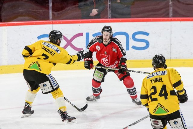 Photo hockey match Amiens  - Rouen le 18/03/2018