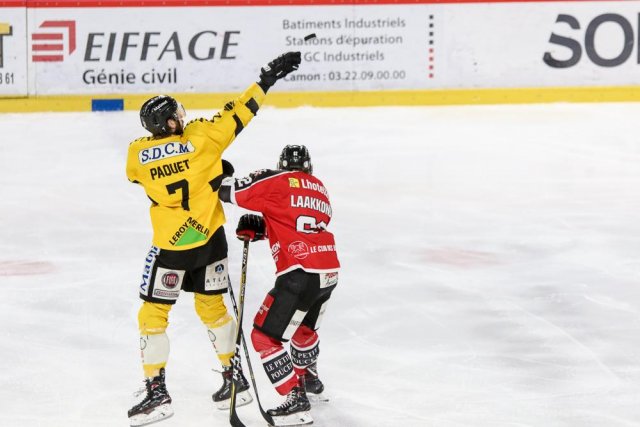 Photo hockey match Amiens  - Rouen le 18/03/2018