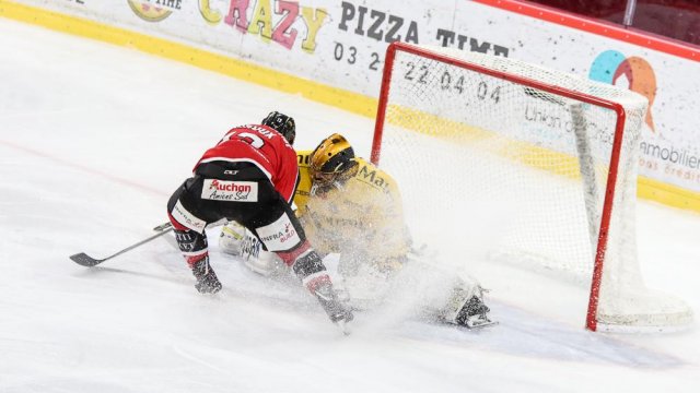 Photo hockey match Amiens  - Rouen le 18/03/2018