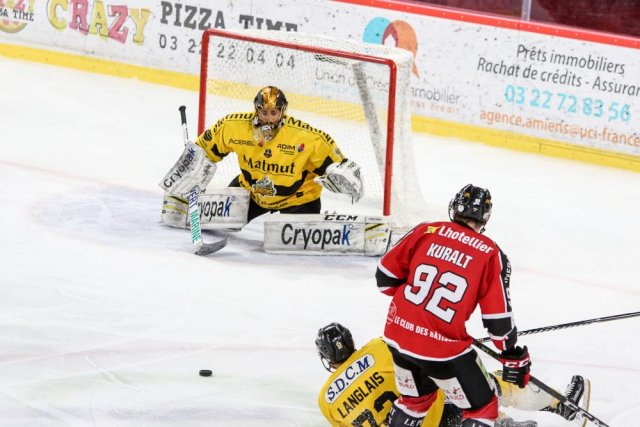 Photo hockey match Amiens  - Rouen le 18/03/2018