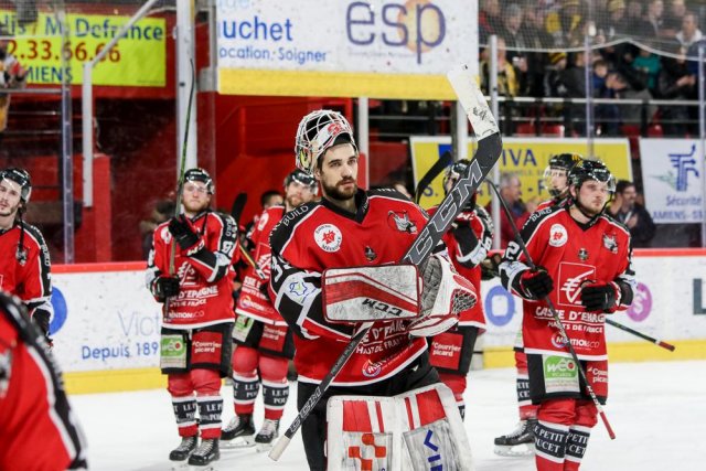 Photo hockey match Amiens  - Rouen le 18/03/2018