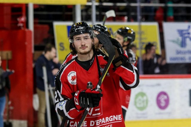 Photo hockey match Amiens  - Rouen le 18/03/2018