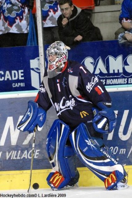 Photo hockey match Grenoble  - Strasbourg  le 04/03/2009