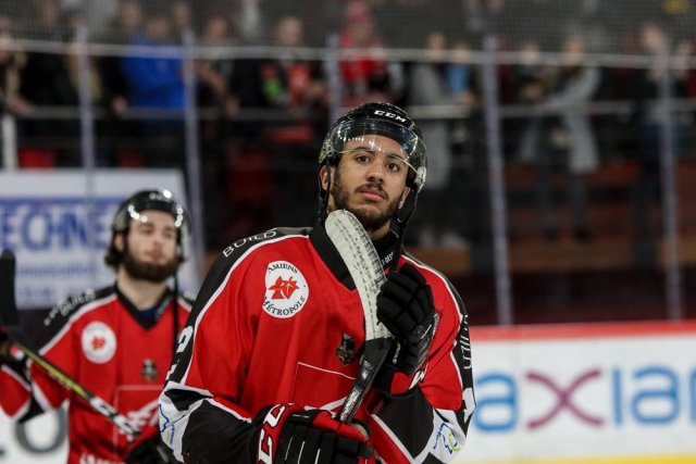 Photo hockey match Amiens  - Rouen le 18/03/2018