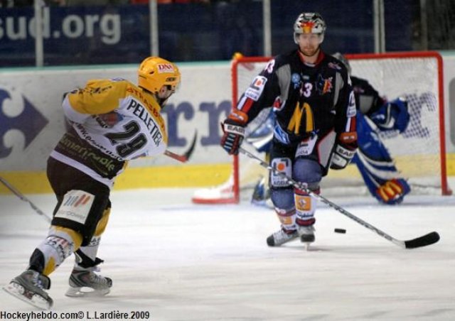 Photo hockey match Grenoble  - Strasbourg  le 04/03/2009
