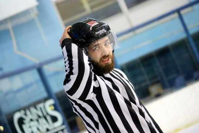 Photo hockey reportage Une rencontre pour la bonne cause