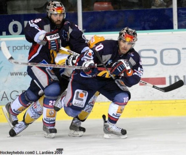 Photo hockey match Grenoble  - Strasbourg  le 04/03/2009