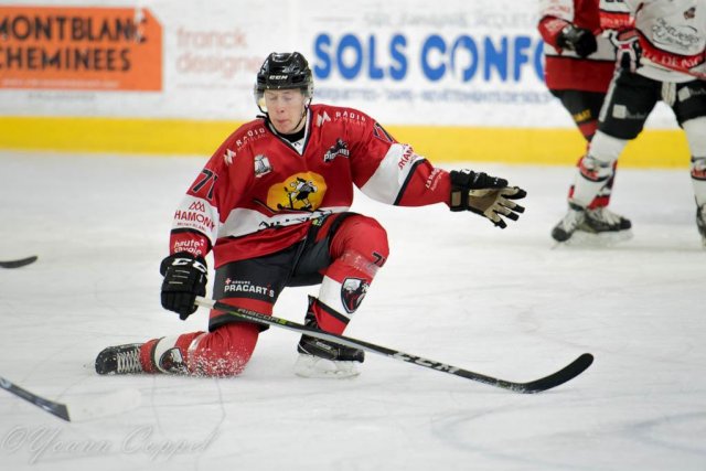 Photo hockey match Chamonix  - Nice le 23/03/2018