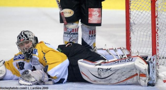 Photo hockey match Grenoble  - Strasbourg  le 04/03/2009