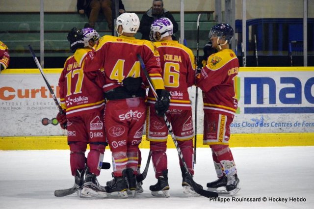Photo hockey match Dijon  - Fontenay sous Bois le 24/03/2018