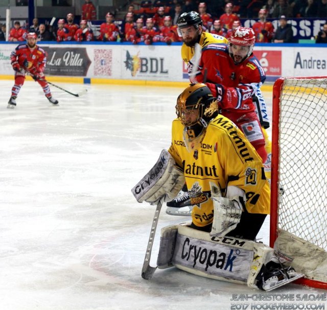 Photo hockey match Grenoble  - Rouen le 24/03/2018