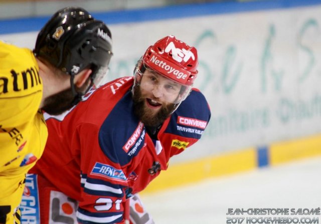Photo hockey match Grenoble  - Rouen le 24/03/2018