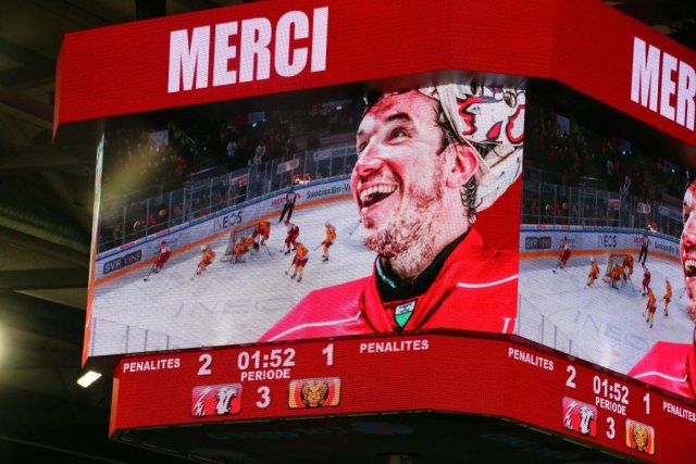 Photo hockey match Lausanne - Langnau le 24/03/2018