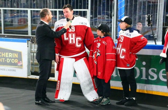 Photo hockey match Lausanne - Langnau le 24/03/2018