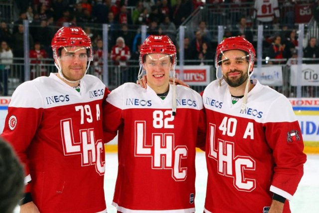 Photo hockey match Lausanne - Langnau le 24/03/2018