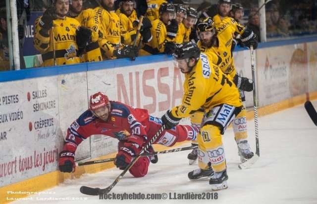 Photo hockey match Grenoble  - Rouen le 24/03/2018