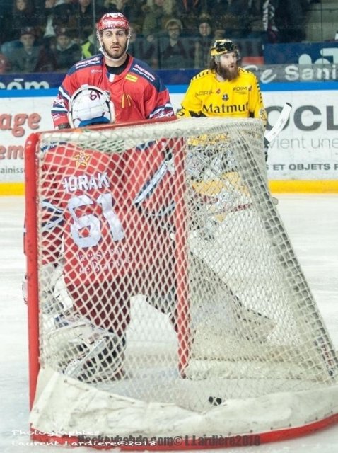 Photo hockey match Grenoble  - Rouen le 24/03/2018