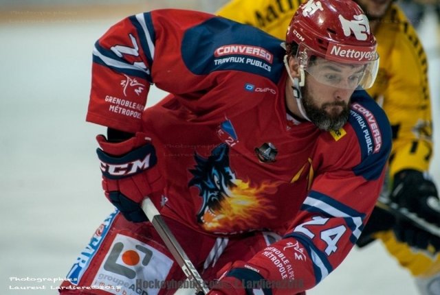 Photo hockey match Grenoble  - Rouen le 24/03/2018