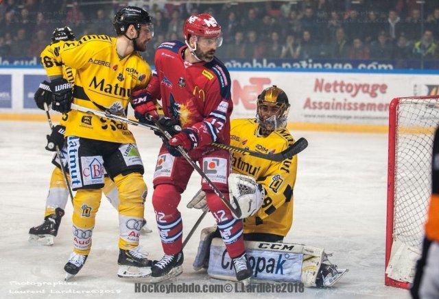 Photo hockey match Grenoble  - Rouen le 24/03/2018