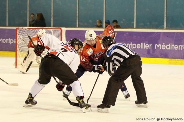 Photo hockey match Montpellier  - Toulouse-Blagnac le 24/03/2018