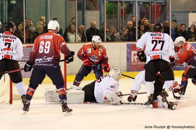Photo hockey match Montpellier  - Toulouse-Blagnac le 24/03/2018