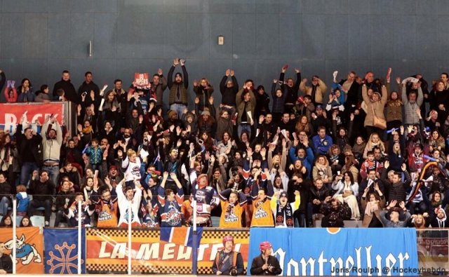 Photo hockey match Montpellier  - Toulouse-Blagnac le 24/03/2018