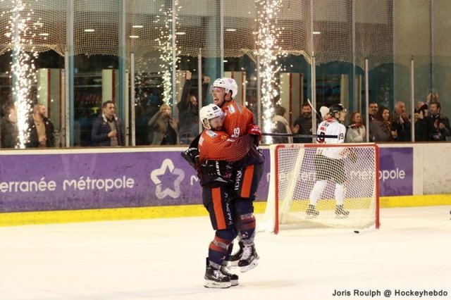 Photo hockey match Montpellier  - Toulouse-Blagnac le 24/03/2018