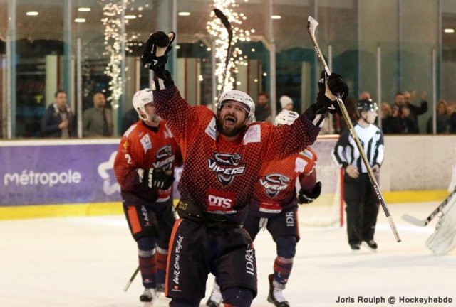 Photo hockey match Montpellier  - Toulouse-Blagnac le 24/03/2018