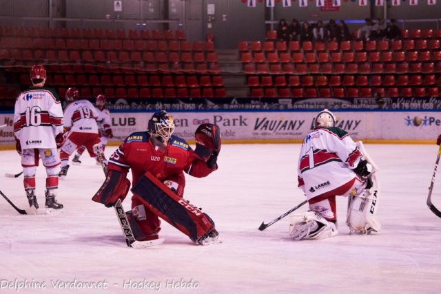 Photo hockey reportage 1/2 finale U20 - Grenoble vs Anglet