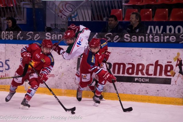 Photo hockey reportage 1/2 finale U20 - Grenoble vs Anglet