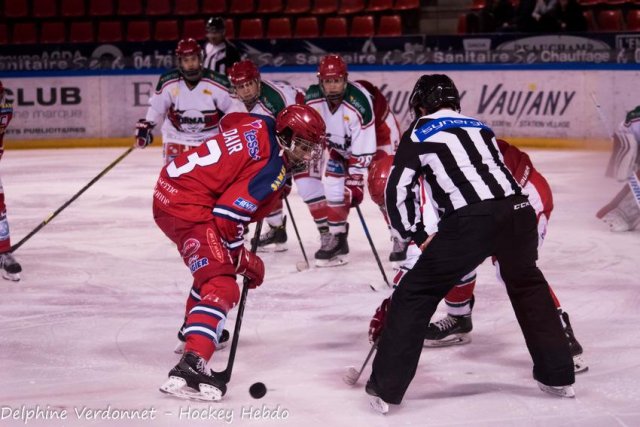 Photo hockey reportage 1/2 finale U20 - Grenoble vs Anglet