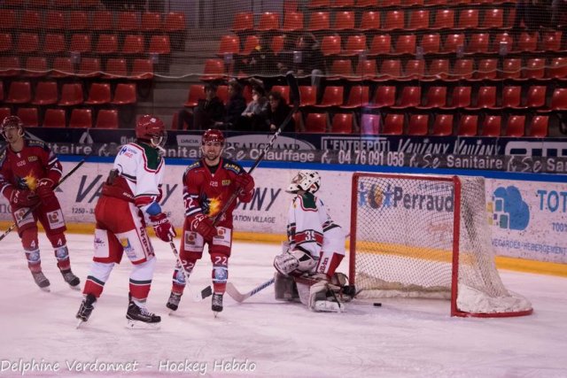 Photo hockey reportage 1/2 finale U20 - Grenoble vs Anglet