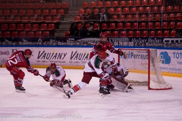 Photo hockey reportage 1/2 finale U20 - Grenoble vs Anglet
