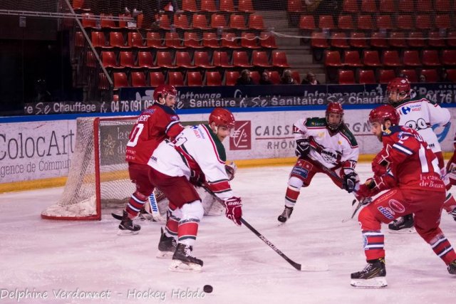 Photo hockey reportage 1/2 finale U20 - Grenoble vs Anglet