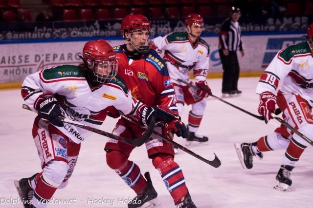 Photo hockey reportage 1/2 finale U20 - Grenoble vs Anglet