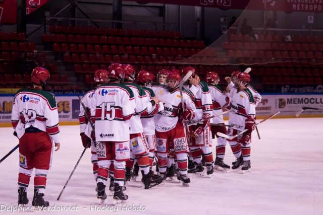 Photo hockey reportage 1/2 finale U20 - Grenoble vs Anglet