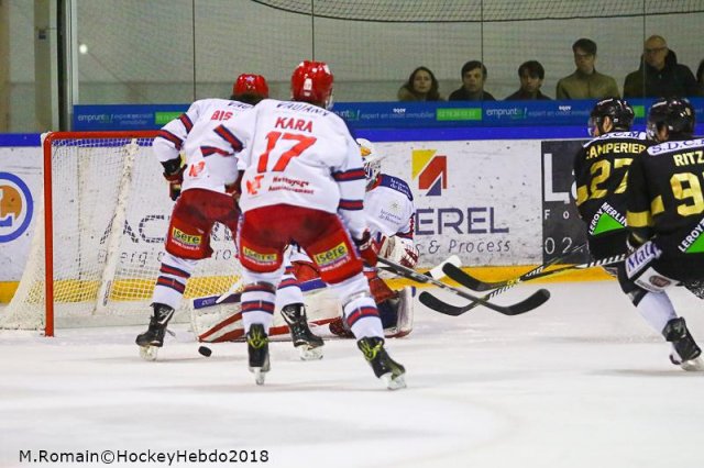 Photo hockey match Rouen - Grenoble  le 26/03/2018