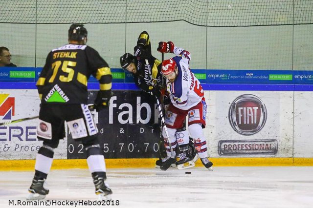 Photo hockey match Rouen - Grenoble  le 26/03/2018
