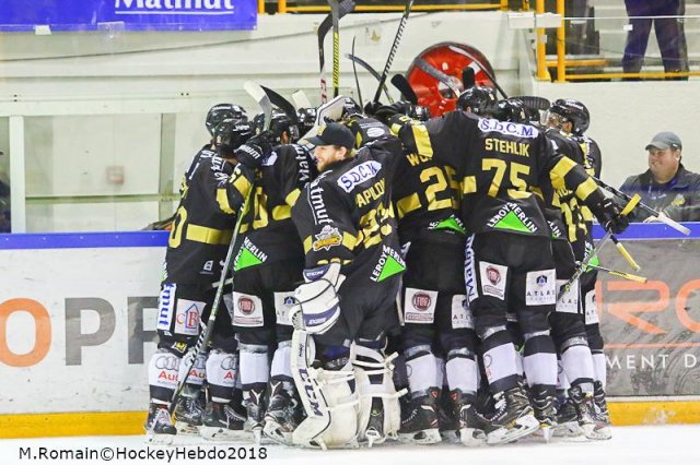Photo hockey match Rouen - Grenoble  le 26/03/2018