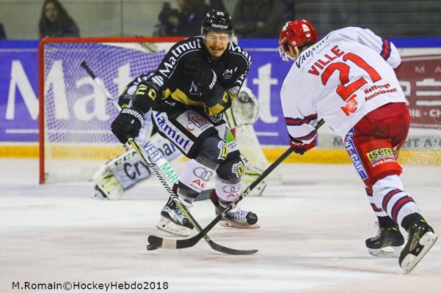 Photo hockey match Rouen - Grenoble  le 27/03/2018