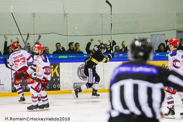Photo hockey match Rouen - Grenoble  le 27/03/2018