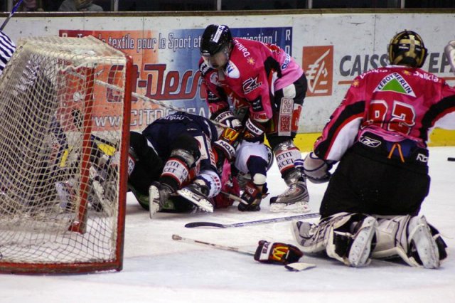 Photo hockey match Amiens  - Angers  le 06/03/2009
