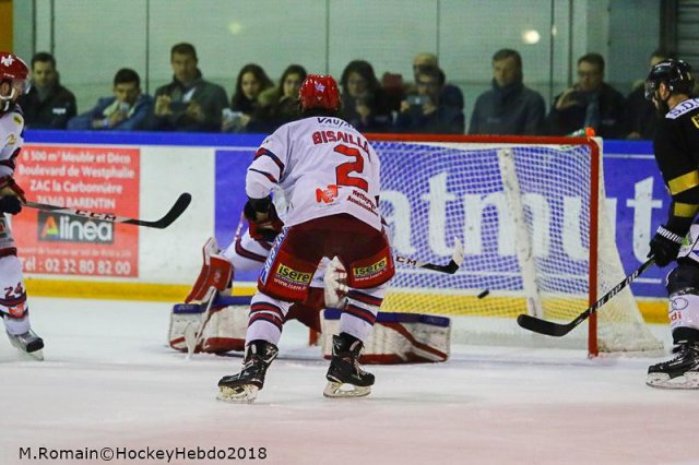 Photo hockey match Rouen - Grenoble  le 27/03/2018