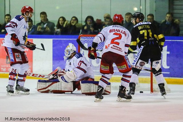Photo hockey match Rouen - Grenoble  le 27/03/2018
