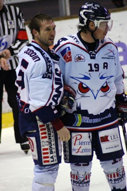 Photo hockey match Amiens  - Angers  le 06/03/2009