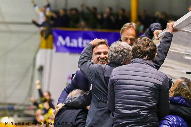 Photo hockey match Rouen - Grenoble  le 27/03/2018
