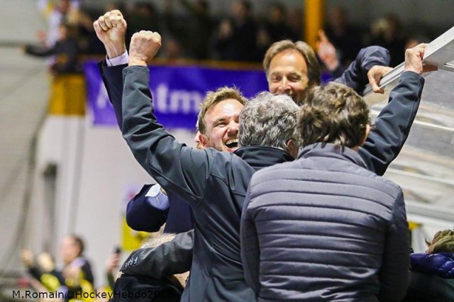 Photo hockey match Rouen - Grenoble  le 27/03/2018