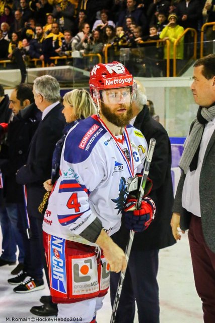 Photo hockey match Rouen - Grenoble  le 27/03/2018